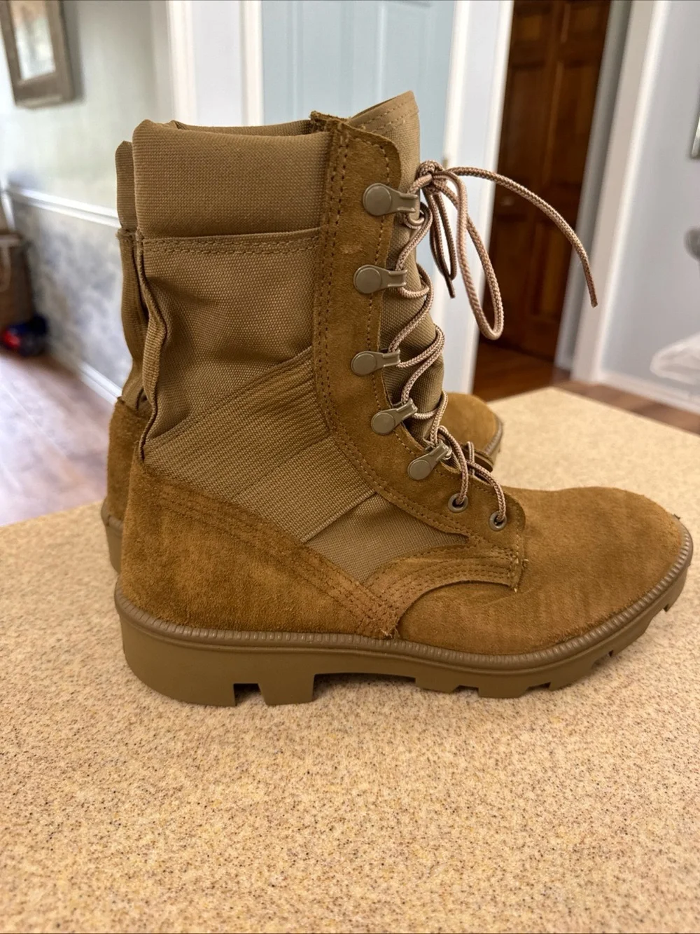 MCRAE GEN 2 HOT WEATHER COYOTE MILITARY VIBRAM® PANAMA OUTSOLE BOOTS 8290 9.5 W